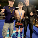 Tulach Ard Muay Thai Glasgow fighting at MTB Linwood Muay Thai Competition March 2023